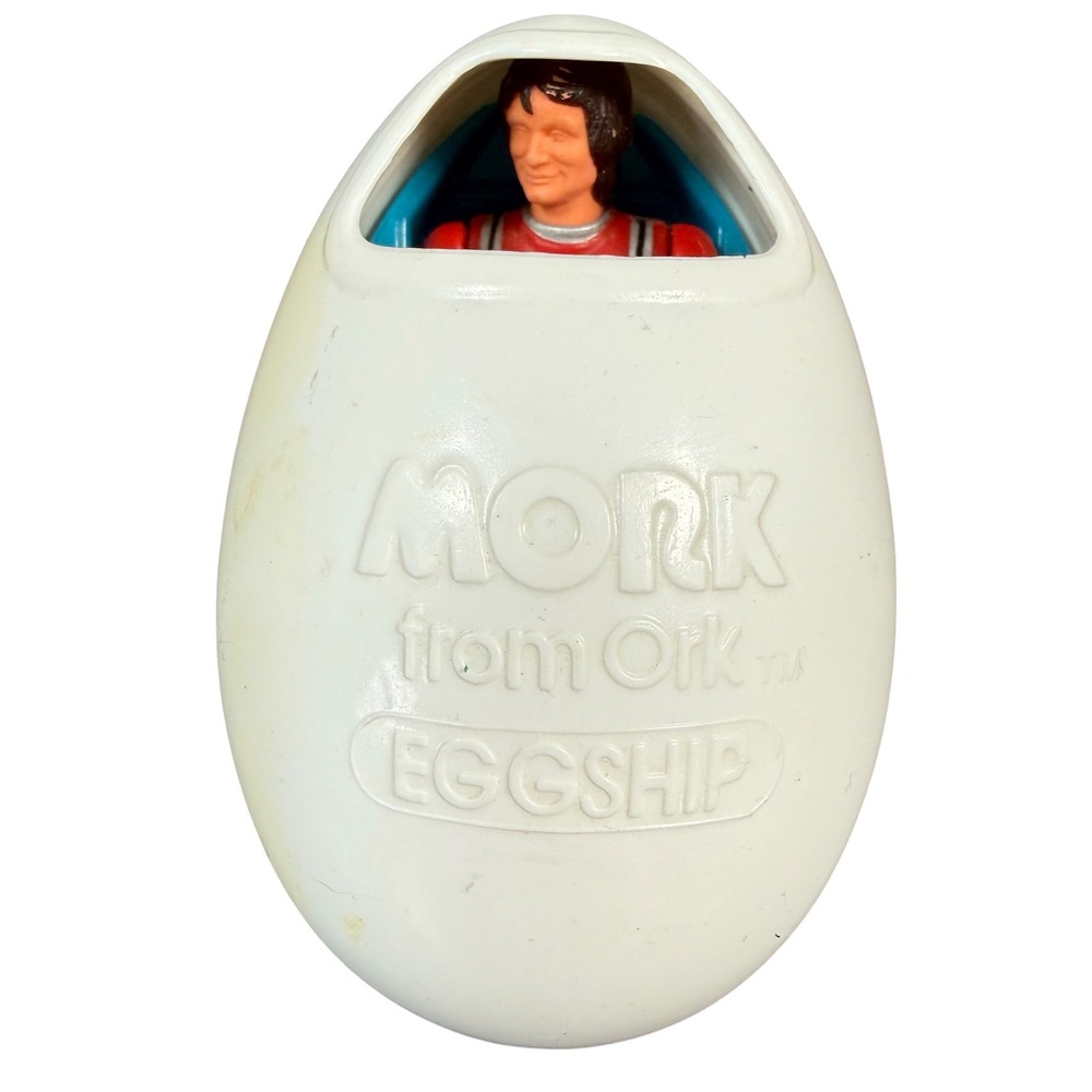 Mattel Mork & Mindy Mork from Ork Eggship Action Figure Vintage 1979 Toy Set